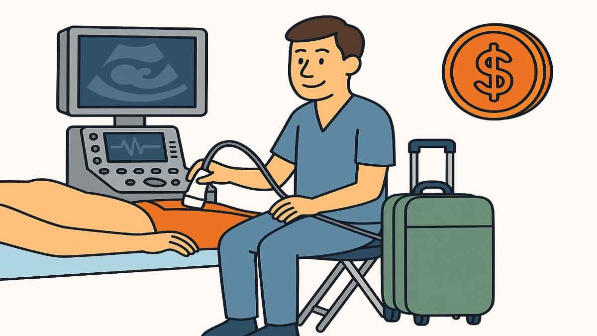 Traveling Ultrasound Technician Salary