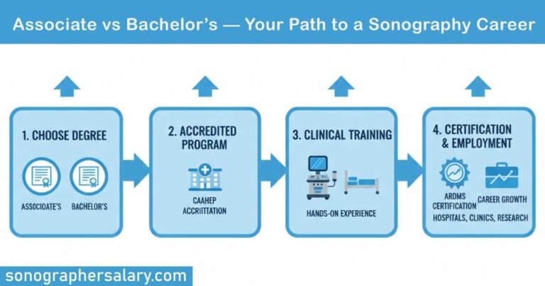 Associate vs Bachelor’s in Sonography