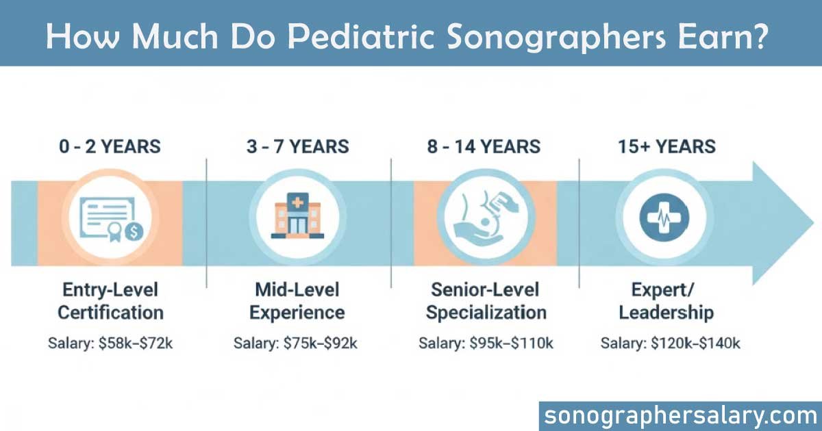 Pediatric Sonographer Salary by Experience Level
