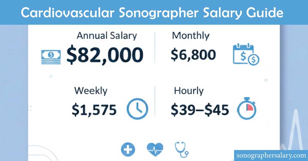 Cardiovascular Sonographer Salary