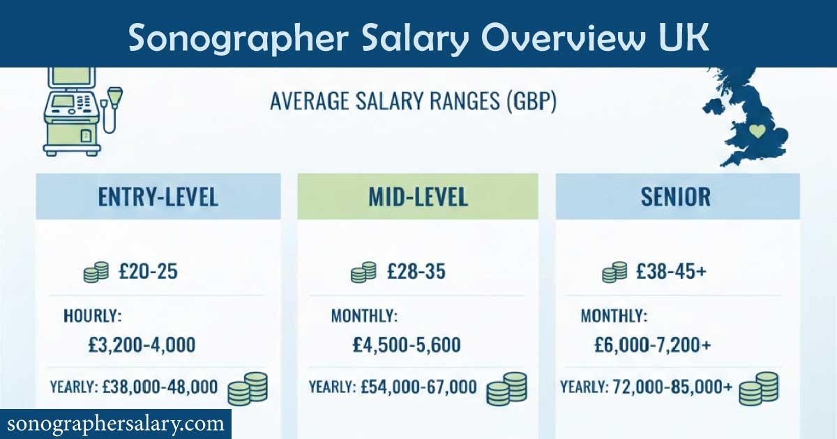 Sonographer Salary in UK