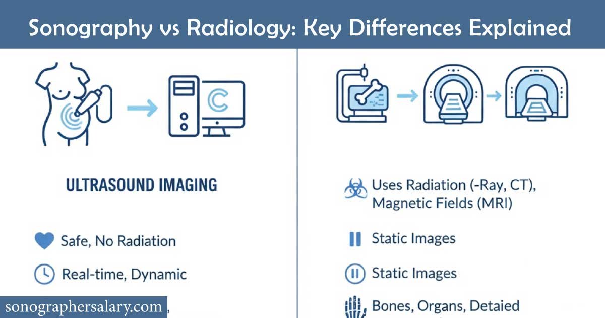 Sonography vs Radiology: Key Differences Explained