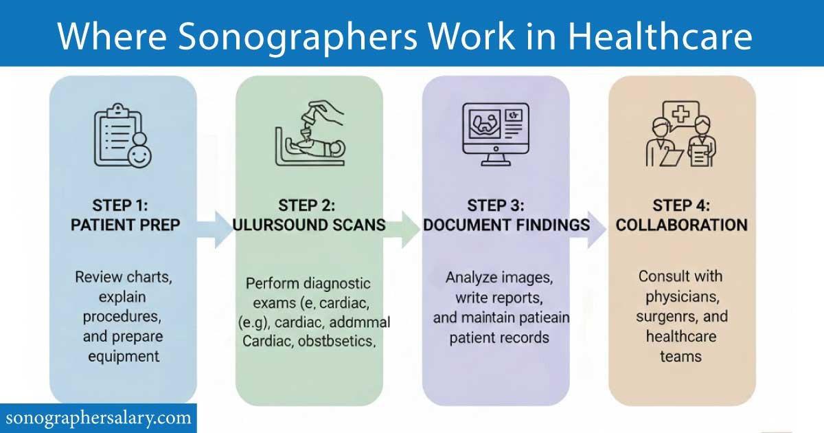 Where Sonographers Work in Healthcare