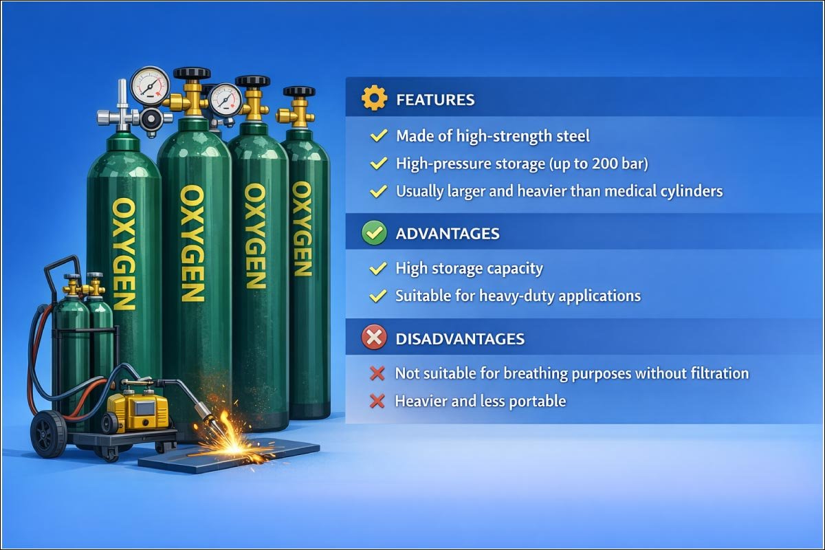 Industrial Oxygen Cylinders