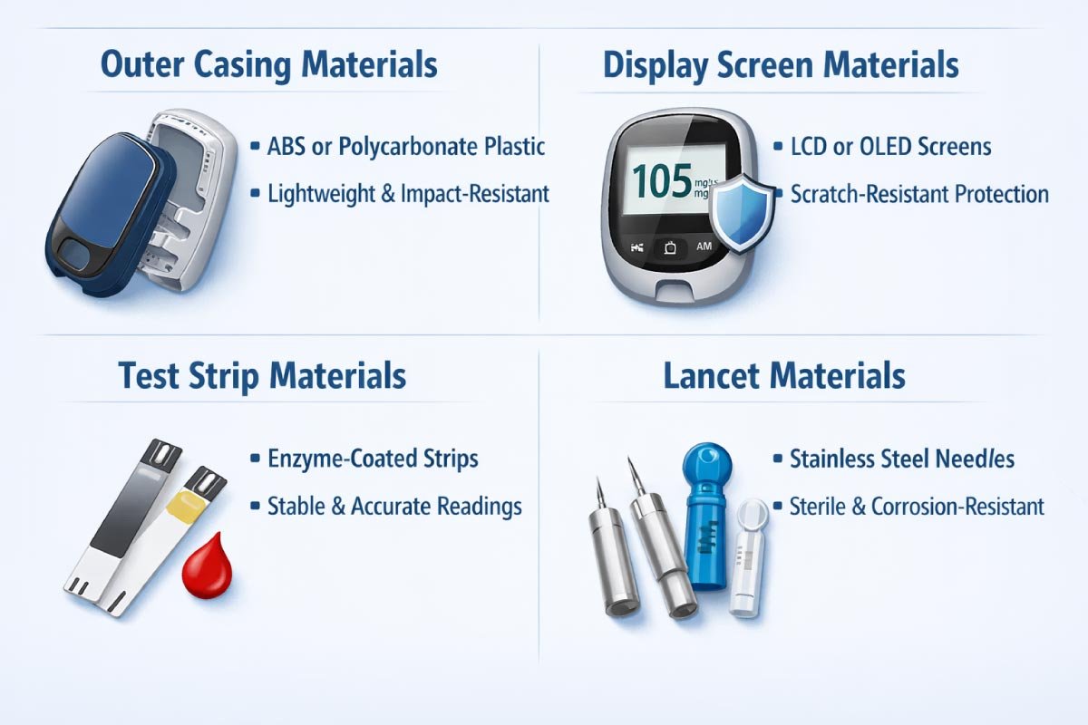 Materials Used in Glucometers