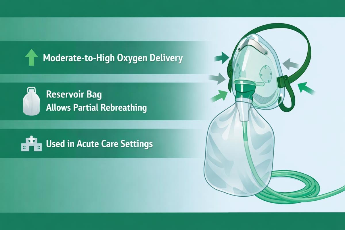 Partial Rebreather Mask