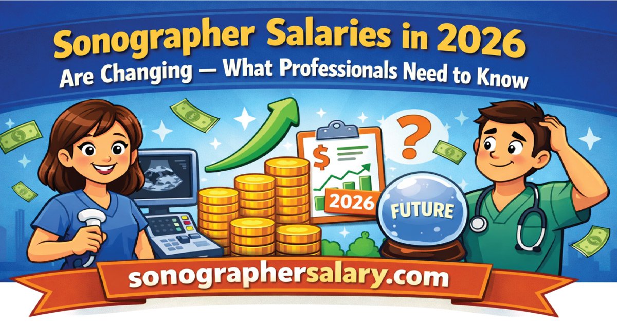 Sonographer Salaries in 2026 Are Changing — What Professionals Need to Know