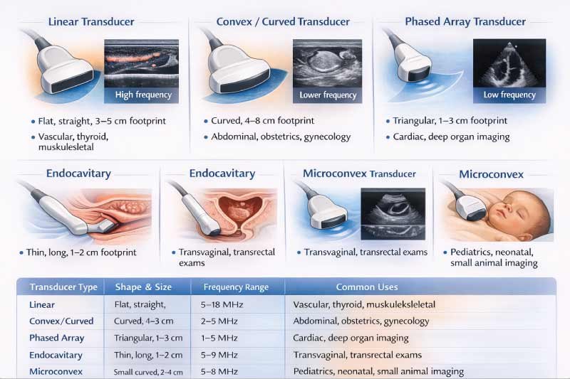 Types of Ultrasound Transducers