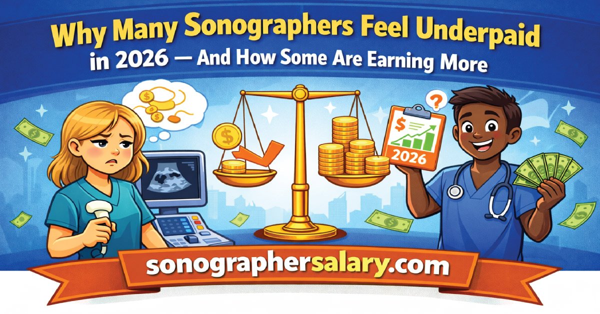 Why Many Sonographers Feel Underpaid in 2026 — And How Some Are Earning More