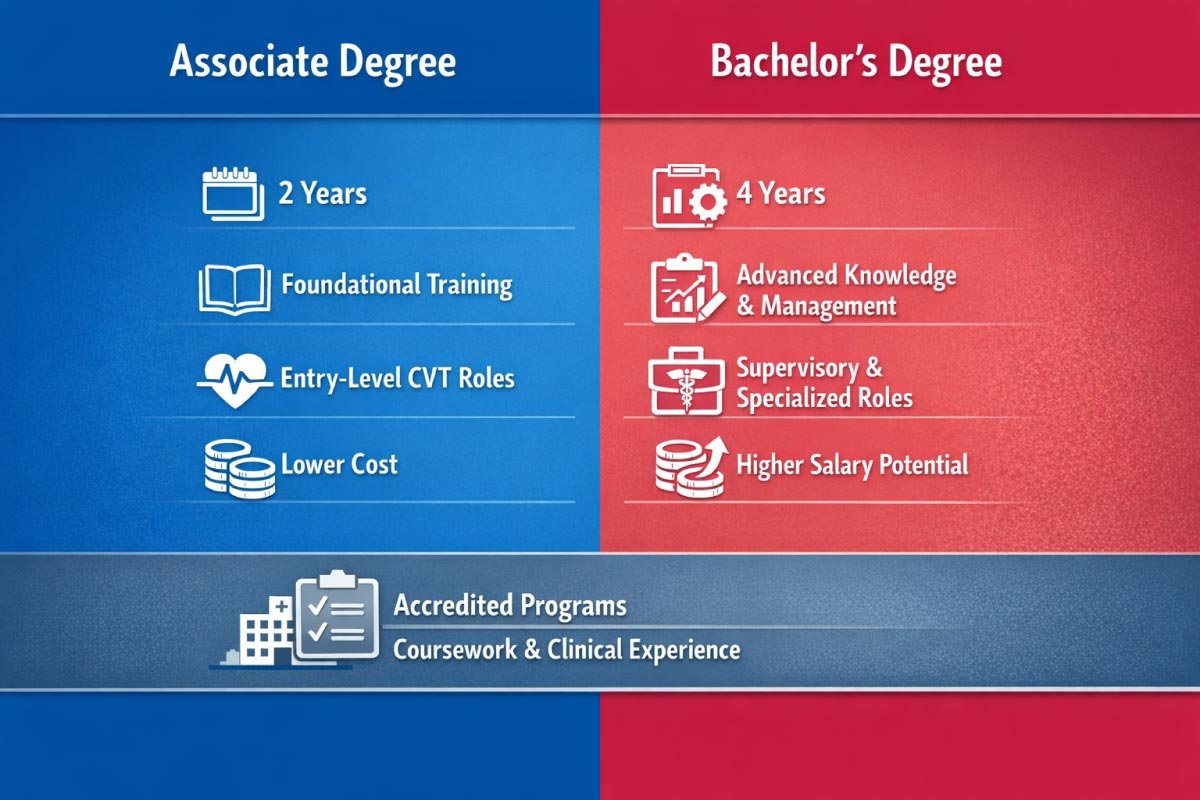 Associate Degree vs Bachelors Degree