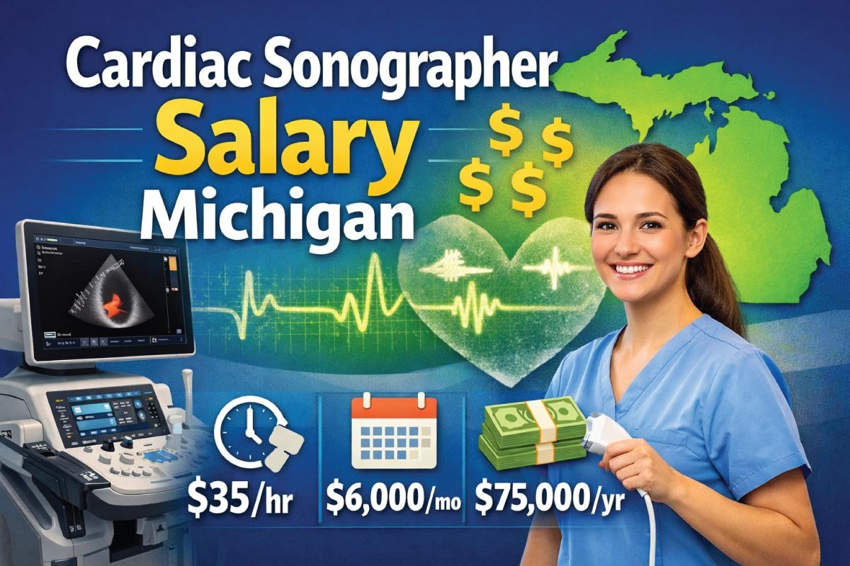 Cardiac Sonographer Salary Michigan