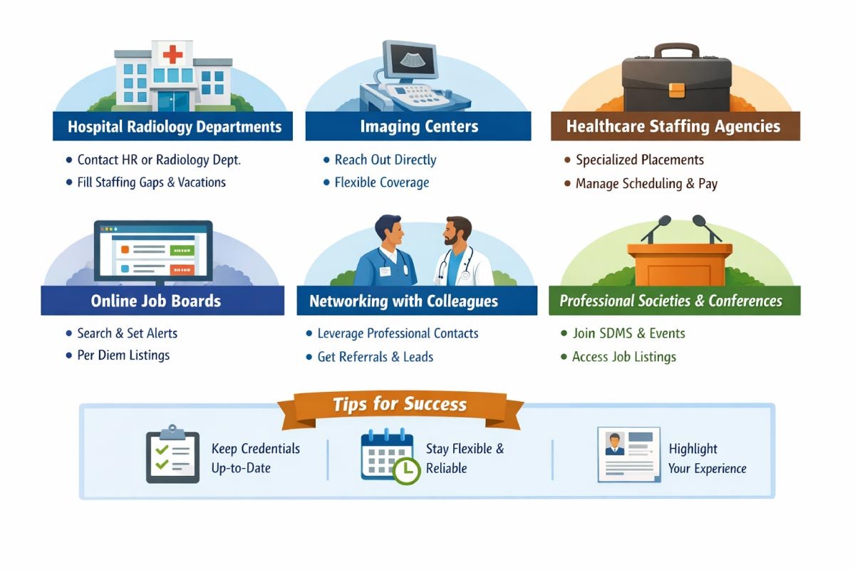 How to Find Per Diem Sonography Jobs