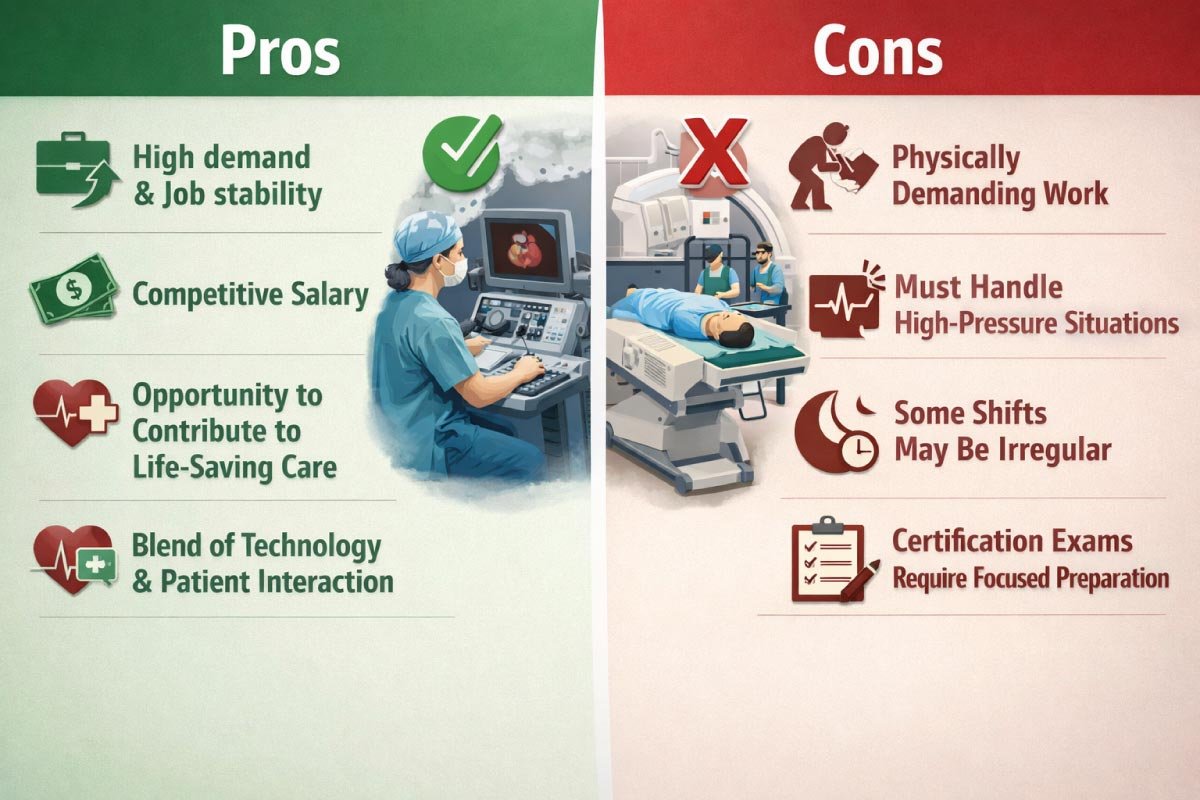 Pros & Cons of Being a Cardiovascular Technologist