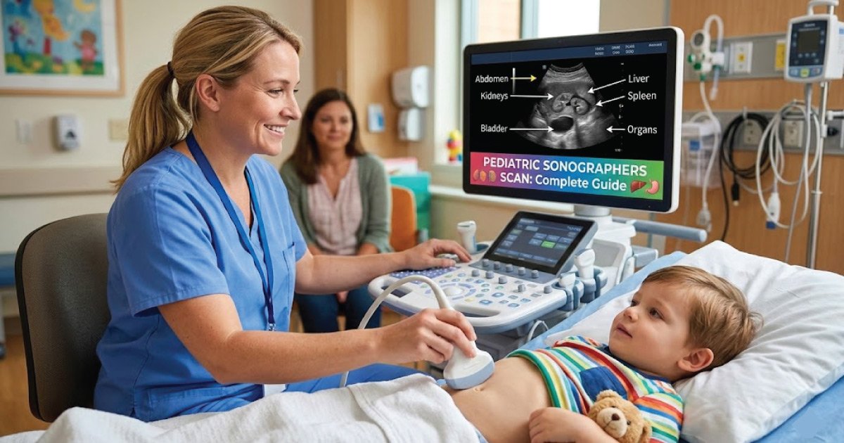 What Do Pediatric Sonographers Scan