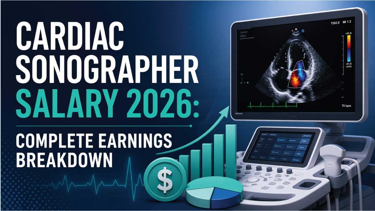 Cardiac Sonographer Salary 2026
