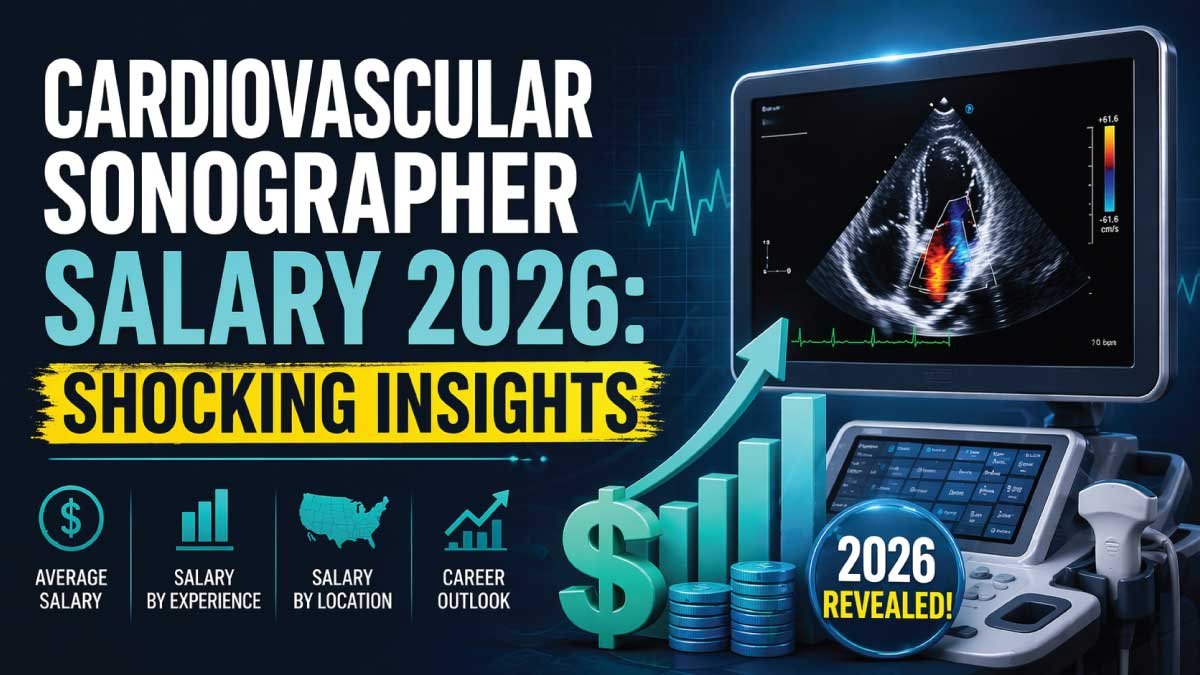 Cardiovascular Sonographer Salary 2026