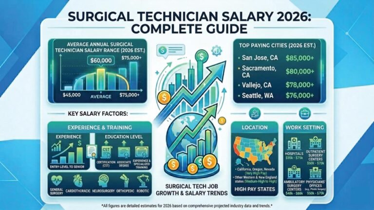 Surgical Technician Salary 2026: Complete Guide - Sonographer Salary