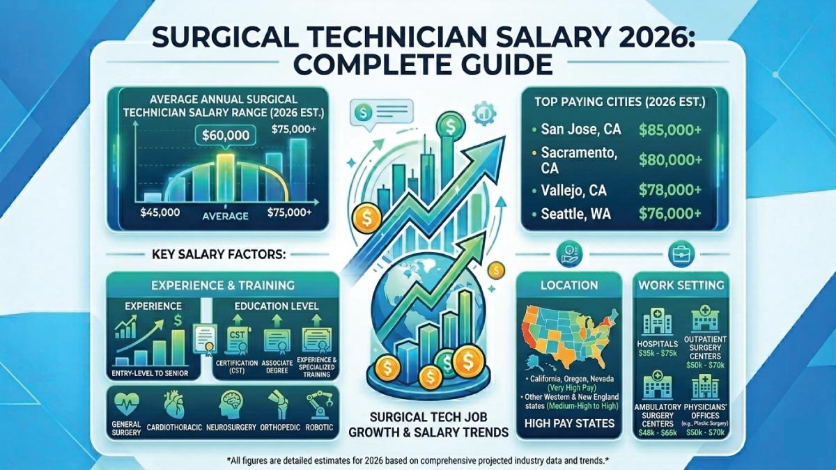 Surgical Technician Salary 2026