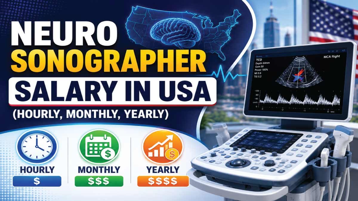 Neuro Sonographer Salary in USA