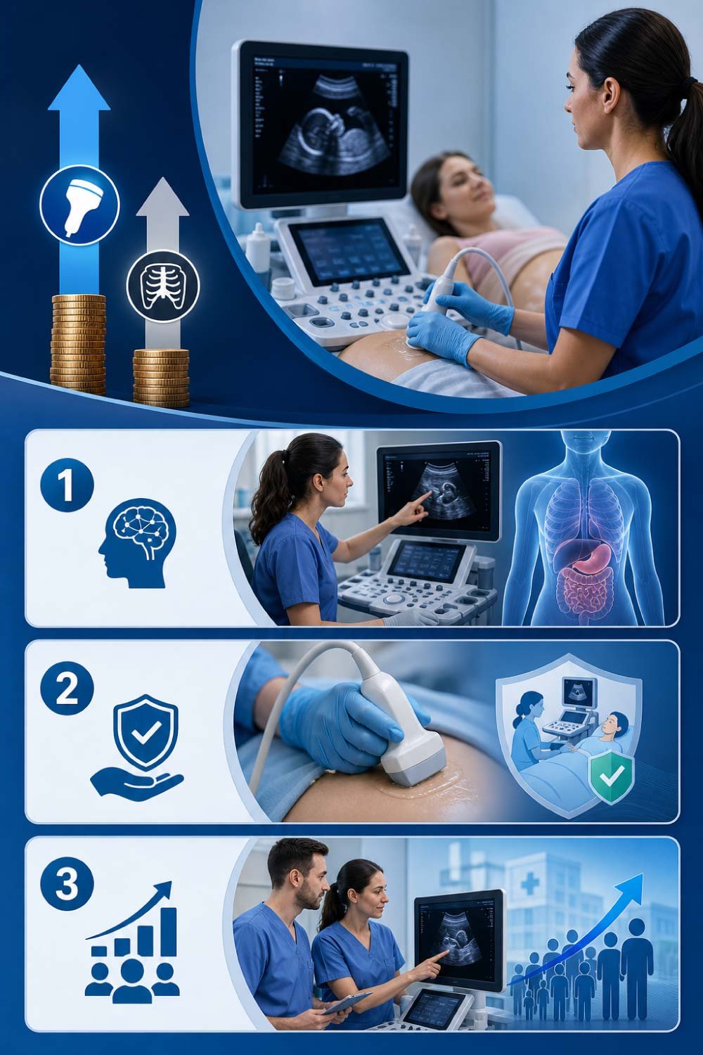 Why Sonographers Earn More
