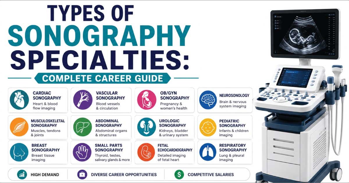 Types of Sonography Specialties
