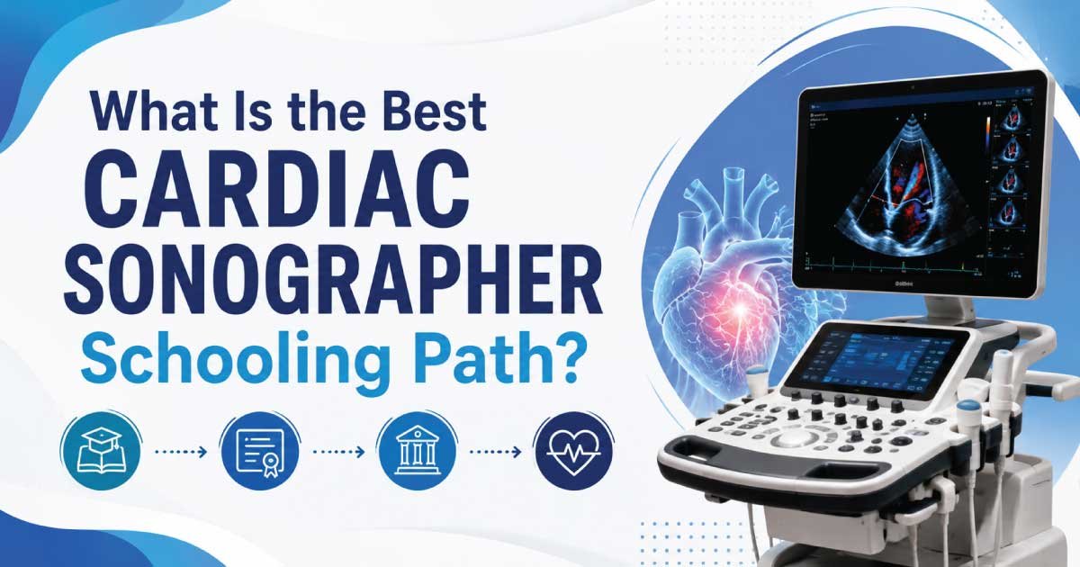 What Is the Best Cardiac Sonographer Schooling Path