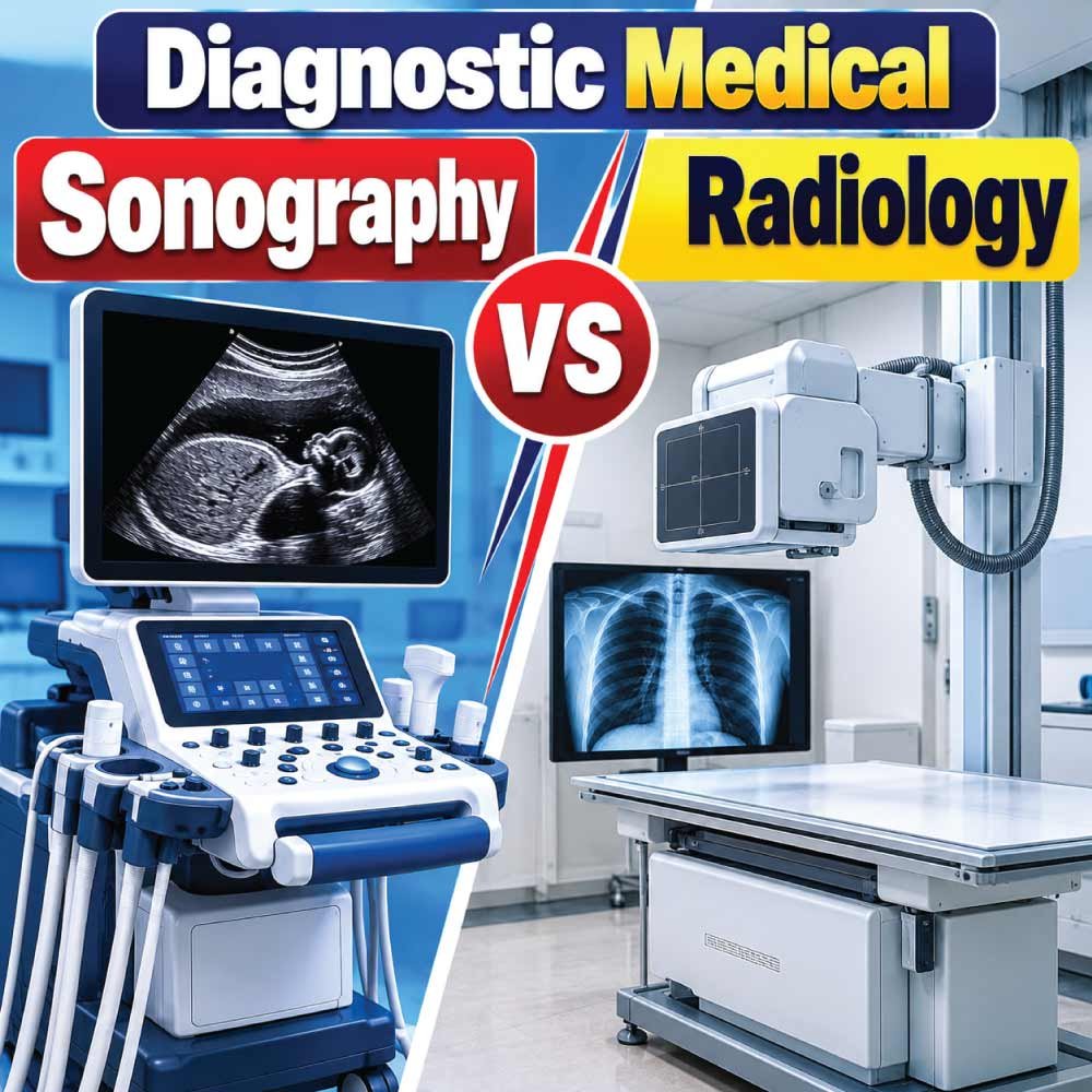 Diagnostic Medical Sonography vs Radiology