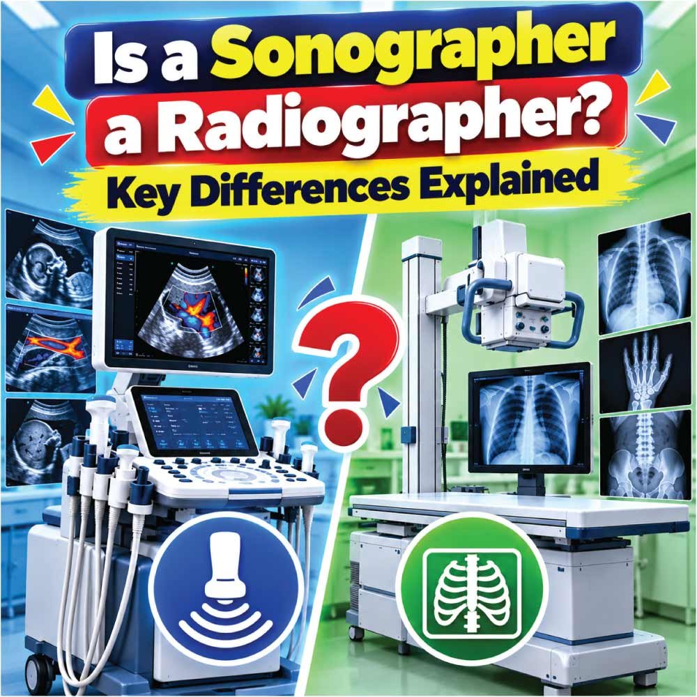 Is a Sonographer a Radiographer