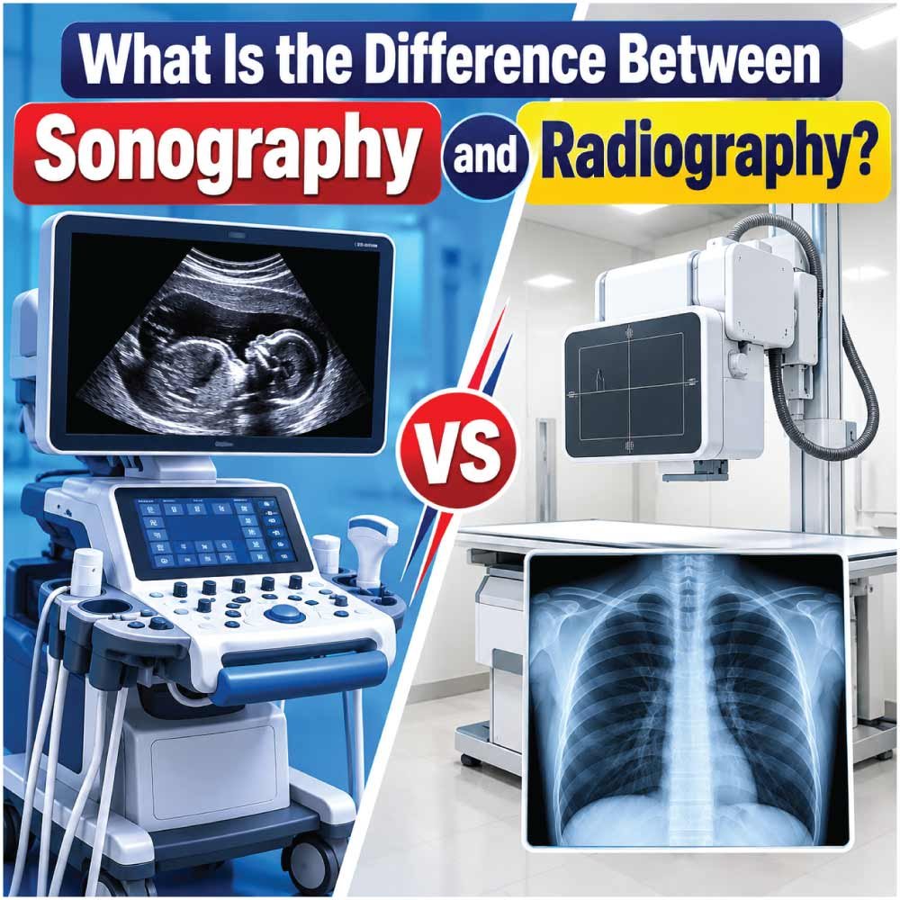 What Is the Difference Between Sonography and Radiography